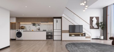 现代公寓3D模型下载